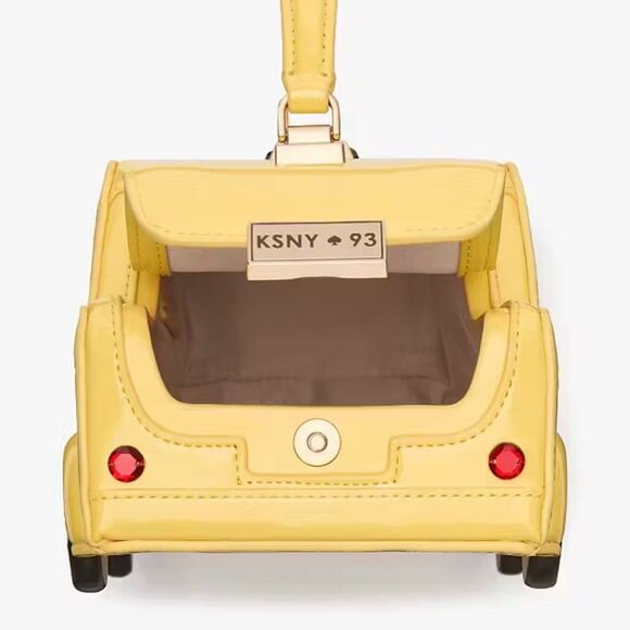 NWT Kate Spade Yellow Taxi Crossbody Bag - Picture 4 of 6